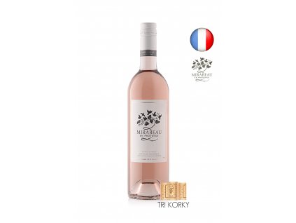 ruzove vino mirabeau rose classic 12,5% 0,75l 2021