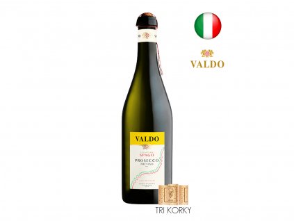 valdo prosecco frizzante doc extra dry 0,75l 10,5%