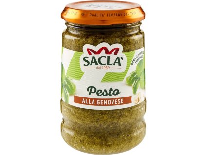 sacla bazalkove pesto 190g