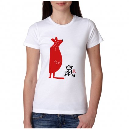 Dámské tričko - Krysa - čínský horoskop