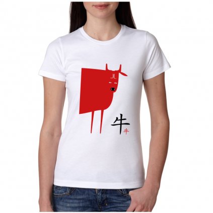 Dámské tričko - Buvol - čínský horoskop