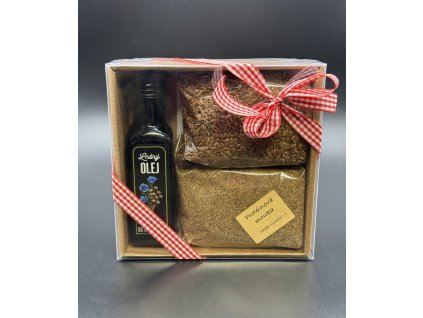 Kazeta Lněná (100 ml + 400g)