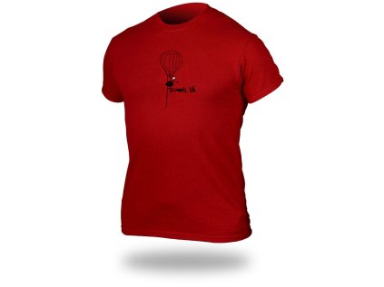 Tričko TRIMMS LIFE cardinal red Baloon