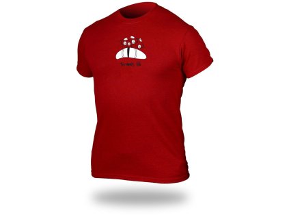 Tričko TRIMMS LIFE cardinal red Rafting