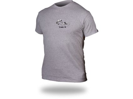 Tričko TRIMMS LIFE šport grey Lying
