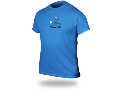 Tričko TRIMMS LIFE sapphire Fotbal