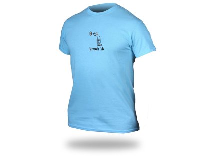 T-shirt TRIMMS LIFE sky blue Darts