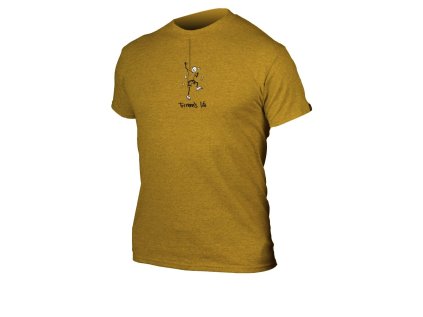 TRIMMS LIFE gold Climbing T-shirt