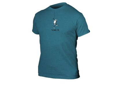 Tričko TRIMMS LIFE jade dome Climbing