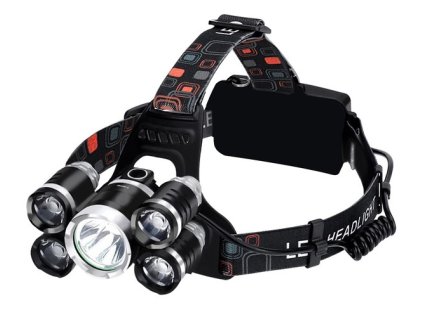 eng pl Headlamp 5 x LED T6 CREE 15382 1