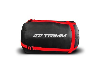 Compress bag m dark grey red front
