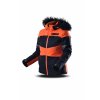 Valona dark blue signal orange front