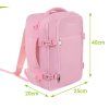 eng pl Tourist backpack 40x25x20cm pink Trizand 18902 20 upr