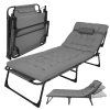 eng pl Folding garden lounger 192x68x28cm Trizand 18925 28