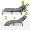 eng pl Folding garden lounger 192x68x28cm Trizand 18925 31
