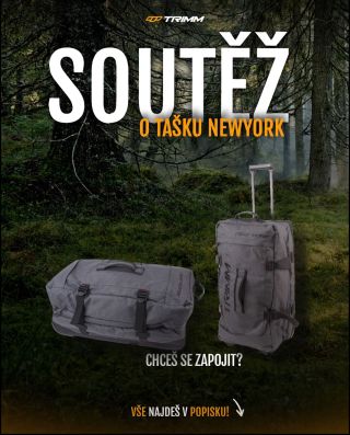 SOUTĚŽ O TAŠKU TRIMM NEW YORK! 🎒 Do téhle tašky dáš všechno, co potřebuješ. 🎁 O co hrajeme? O cestovní tašku Trimm New...