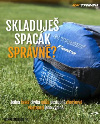🏕️ Jak prodloužit životnost spacáku? Spacák dostává při každé výpravě pořádně zabrat. Vlhkost, nečistoty, časté stlačování...