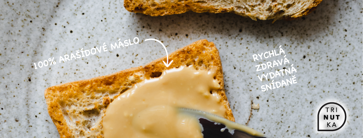 Toasty s arašídovám máslem, rychlá zdravá snídaně