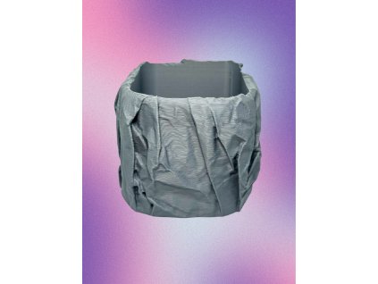 3D tisk - květináč - modern - home decor - papírový sáček