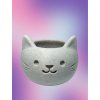 3D tisk - květináč - kočka - home decor