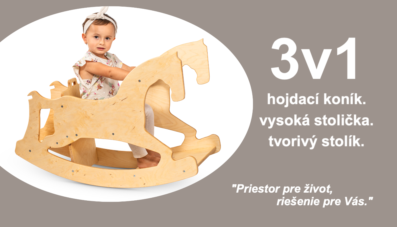 Hojdaci konik -  hračka pre deti