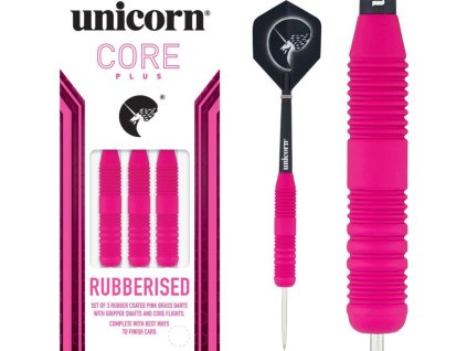 Unicorn Core Plus Rubberised Brass Pink