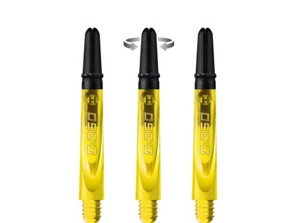 harrows carbon 360 shafts yellow tweenie