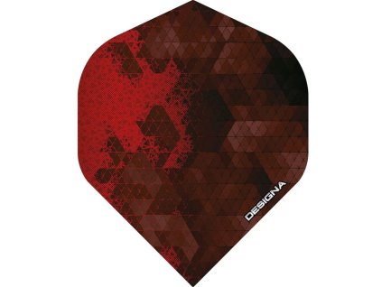 designa rock dart flights gallery 1 red