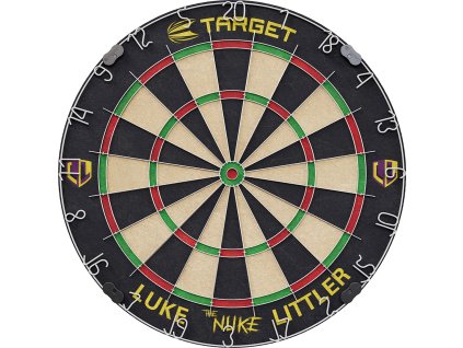 440021 TARGET LUKE 'THE NUKE' LITTLER DART BOARD SET 2024 FLAT 02 (1)