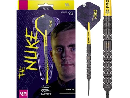 190229 LUKE LITTLER 90% SP 23G STEEL TIP DARTS 2023 BOX TOTAL