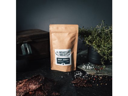 Hovězí jerky - sušené maso, Original, kvalitní české