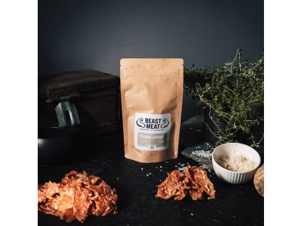 Vepřové jerky s křenem - sušené maso, 50 g