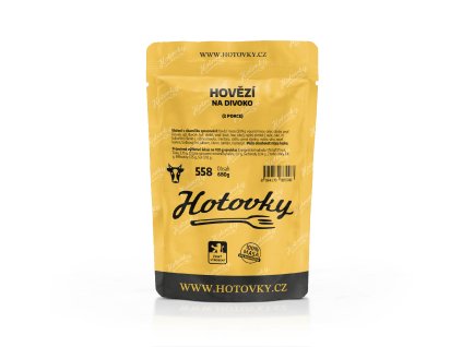 558 Hovězí na divoko 2 porce
