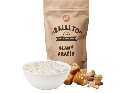 Ovesná kaše Slaný arašíd, přírodní suroviny