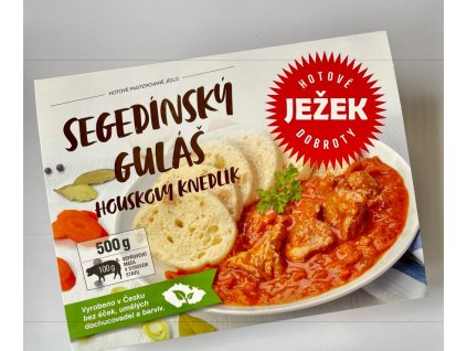 Segedínský guláš s houskovým knedlíkem (500g)