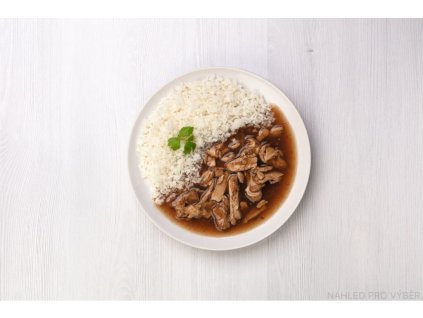 Kuřecí nudličky na badyánu s jasmínovou rýží