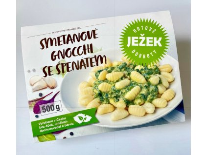 Smetanové gnocchi se špenátem (500g)