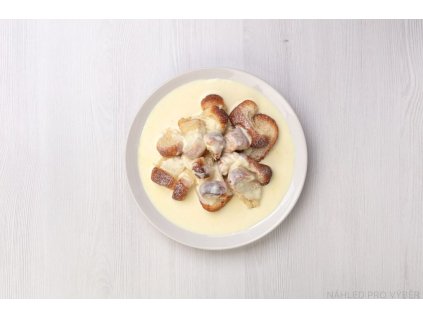 Buchtičky se smetanovým vanilkovým krémem