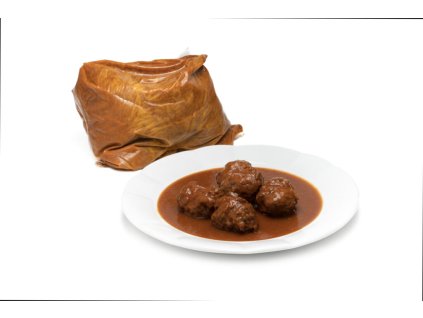 Rajská omáčka s masovými kuličkami - hotové jídlo, 5 porcí, 800 g