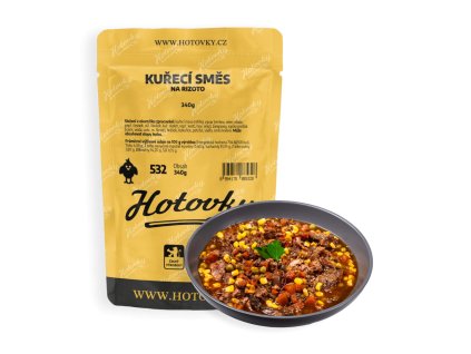 Kuřecí směs na rizoto 340g hotové jídla hotovky