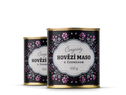 Hovězí maso s česnekem 300 g