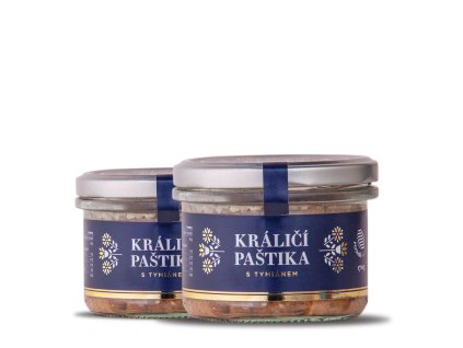 Králičí paštika s tymiánem –  170 g