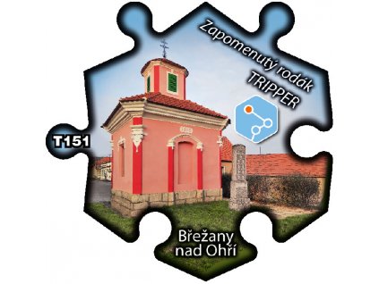 puzzle Tripper Brezany nad Ohri Zapomenuty rodak T151