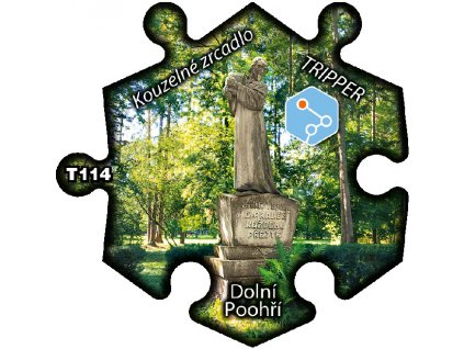 puzzle Tripper Dolni Poohri kouzelne zrcadlo T114