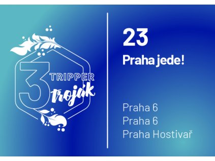 Trojaky 23 Praha jede