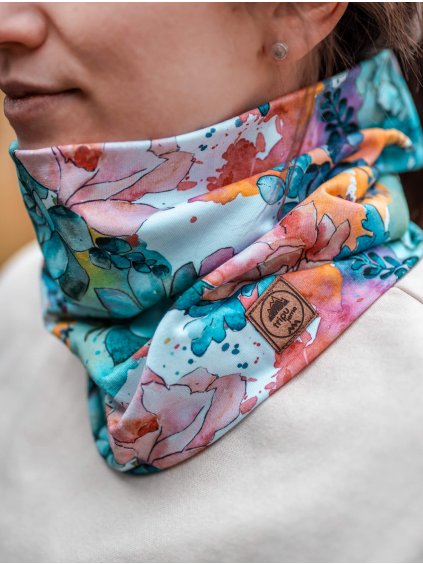 Nákrčník Barvička - poslední kus - světlý odstín