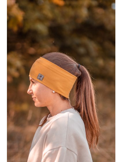 Čelenka Hořčicová - přehyb, pomačkaná