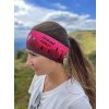 Funkční čelenka Jedině hory - růžová