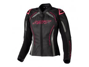 3043 S1 ce ladies leather jacket pink 001