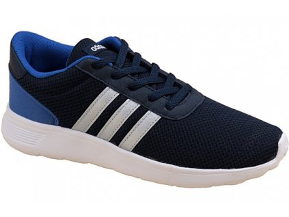 adidas lite racer k aw4053 kids navy blue sports shoes